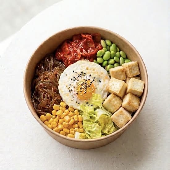Crispy Tofu Cupbap