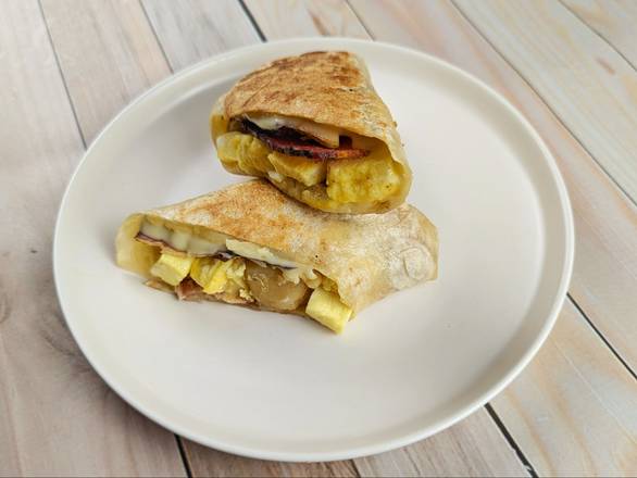 Wrap Bacon et Oeuf
