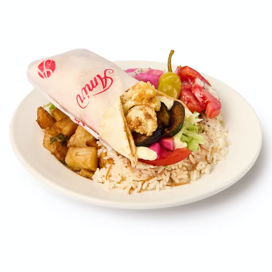 Assiette Pita Végétarien