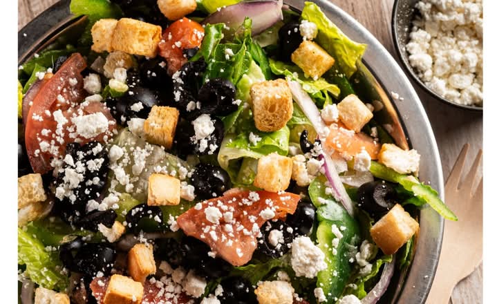 Chopped Feta Salad