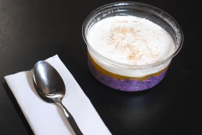 Taro Mango Sticky Rice