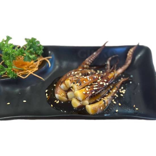 Tentacules de calmar Teppanyaki/Teppanyaki squid tentacles