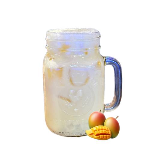 Lait de coco à la mangue/ Mango coconut milk