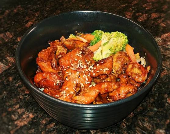 Teriyaki Salmon Don