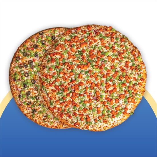 Two Large Four Topping Pizzas