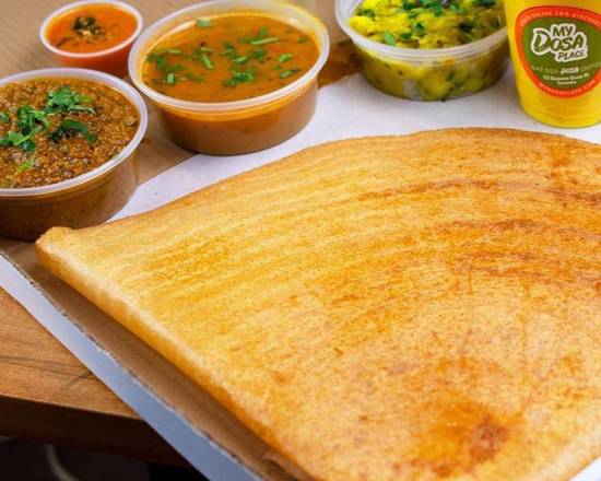 Minced Lamb Keema Dosa