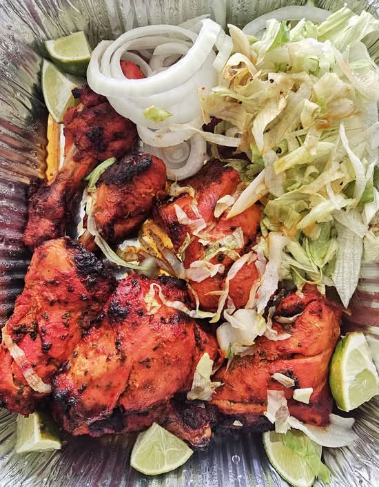 Tandoori Chicken 4pc