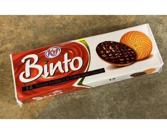 Binto à la crème et chocolat / Binto with chocolate crea