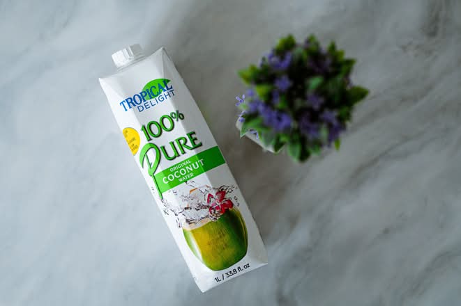 100%25 Pure Coconut Water