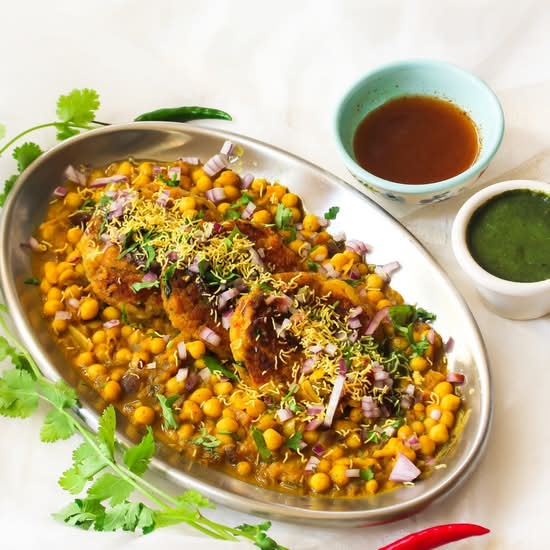 Tikki Chana Chaat