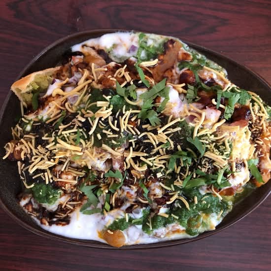 Samosa Chana Chaat