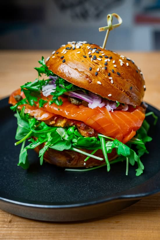 Smoked Salmon Bagel