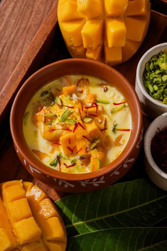 Mango Rasmalai