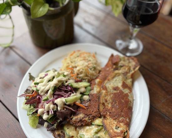Crêpes repas aux légumes
