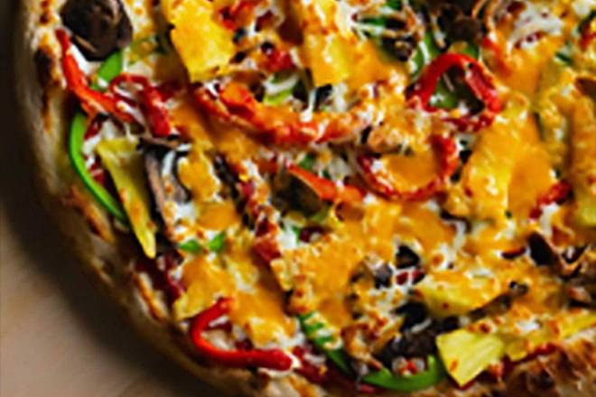 9"  Spring Veggie Pizza