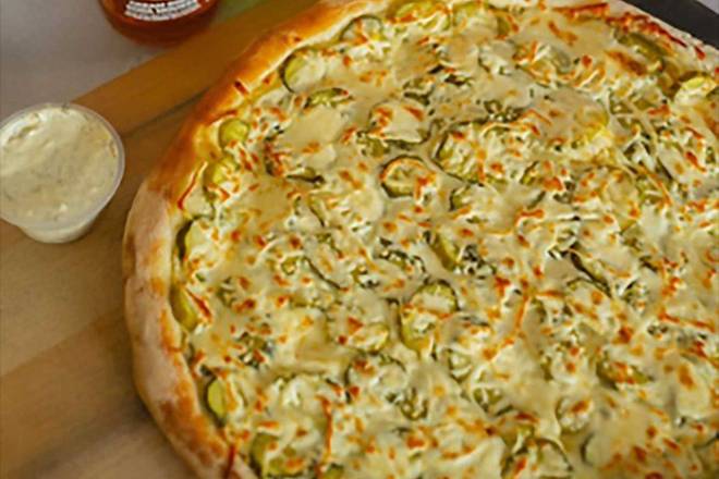 9" Creamy Dill Pickle Pizza