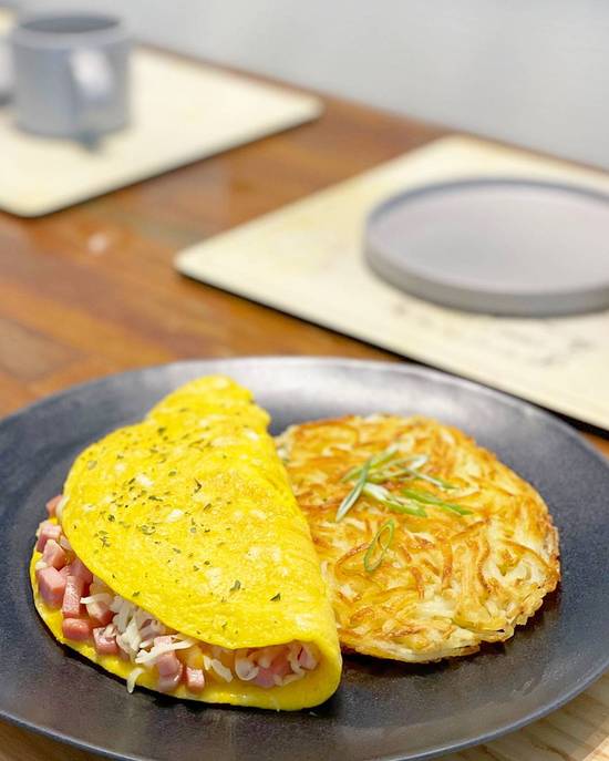 Ham and Cheese Omelette