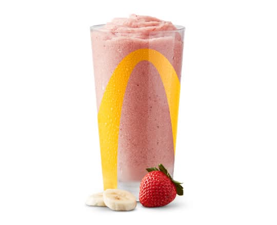 Moyen smoothie fraises-banane [250.0 Cal]