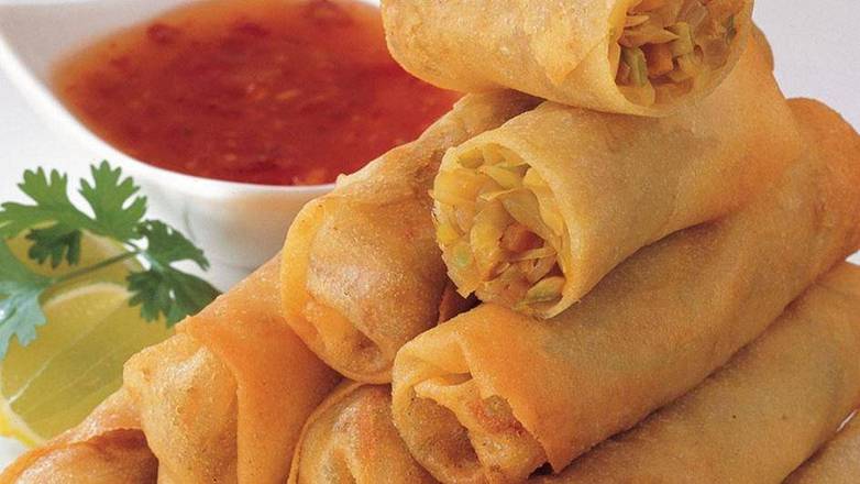 Vege Spring Rolls (4 Pcs)