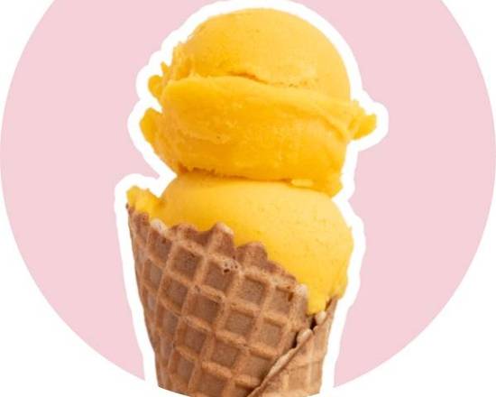 Vegan Mango Passionfruit Sorbet Pint