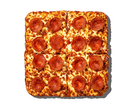 Pepperoni and Bacon Pan Pizza