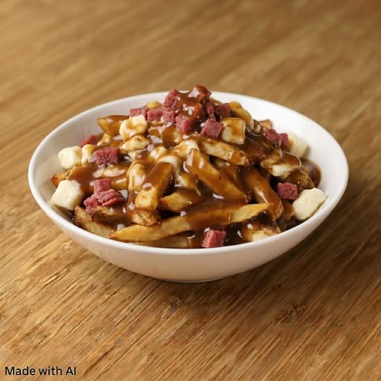 Meat lovers poutine