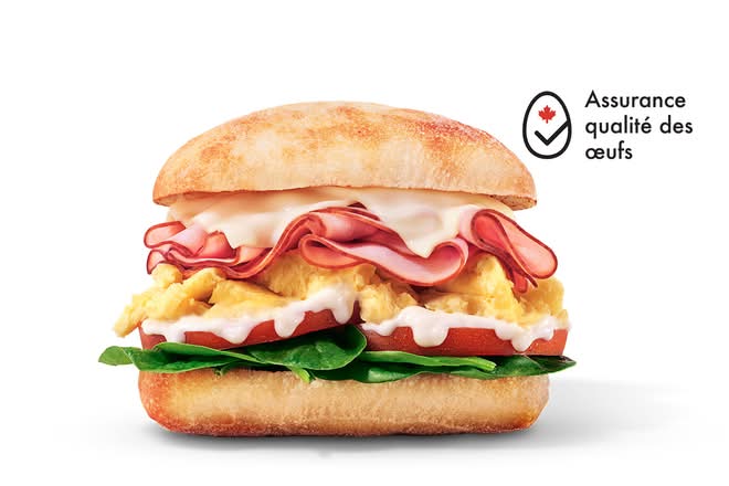Jambon et œuf