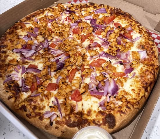 Butter Chicken Pizza