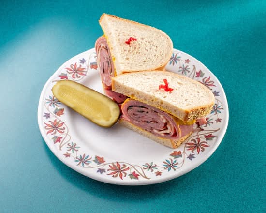 Smoked Meat On Rye Montreal Style Sandwich