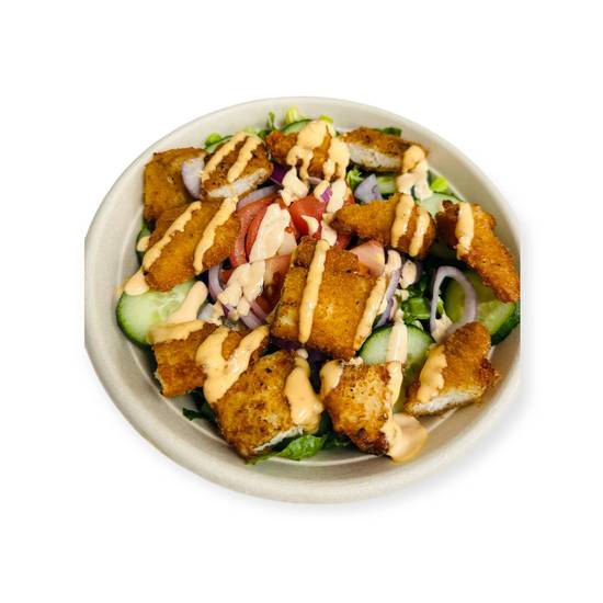 Crispy chicken salad