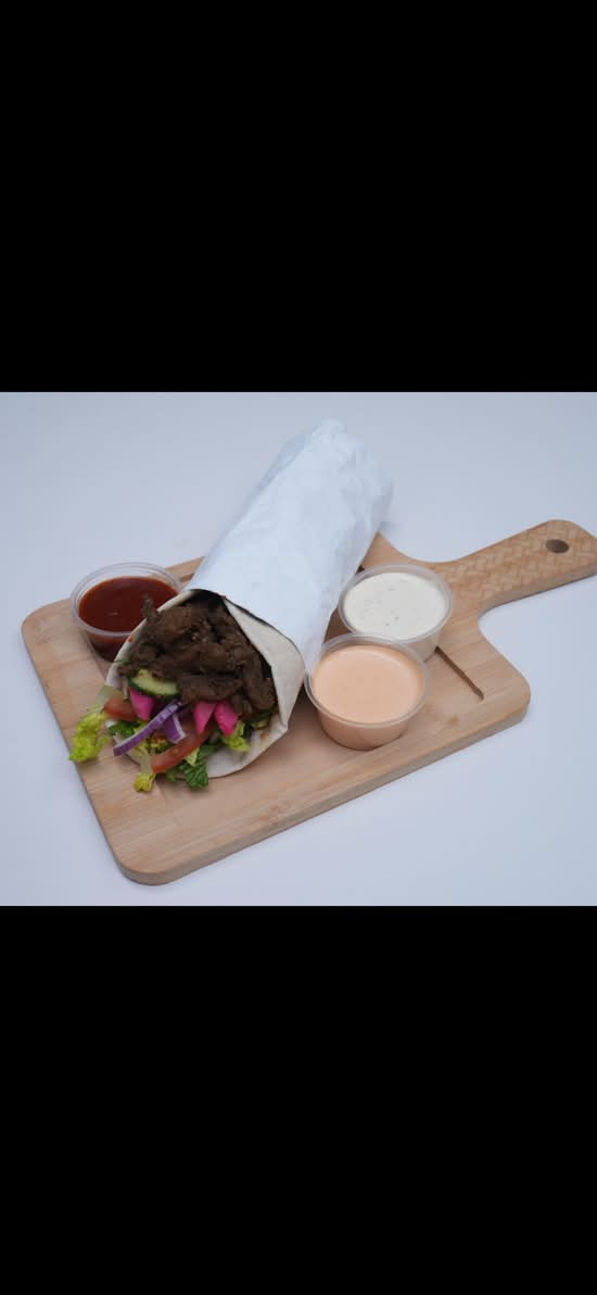 Beef Shawarma Wrap