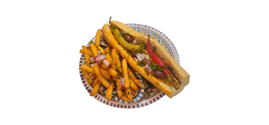 Pain Baguette Thon / Tuna Baguette Bread