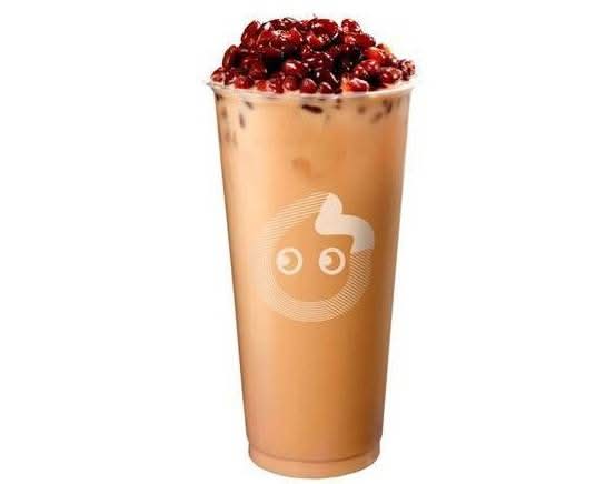 Red Bean Milk Tea
