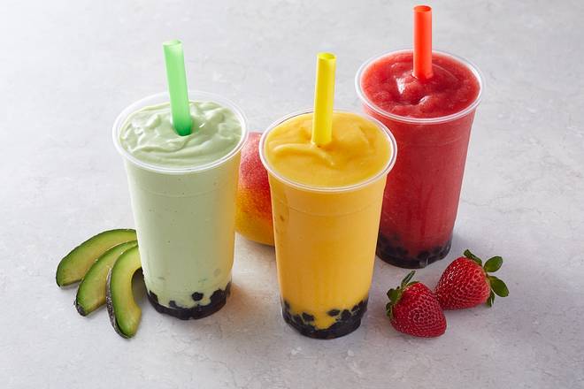 Fresh Fruit Smoothies and Bubble Tea