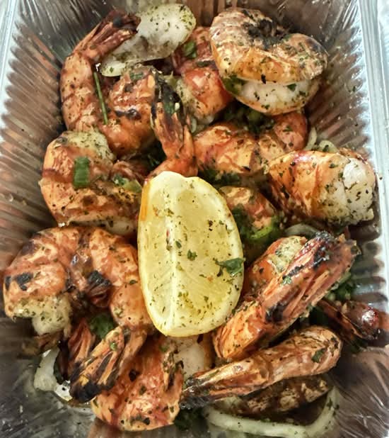 Crevettes Grillees / Grilled Shrimps 1lbs
