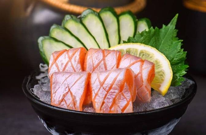 SALMON BELLY SASHIMI (3PC)