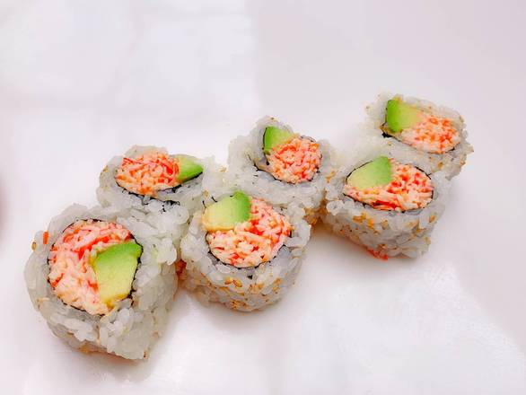 spicy crab avocado roll (6pcs)
