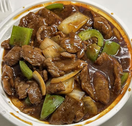 Beef in Black Pepper Sauce