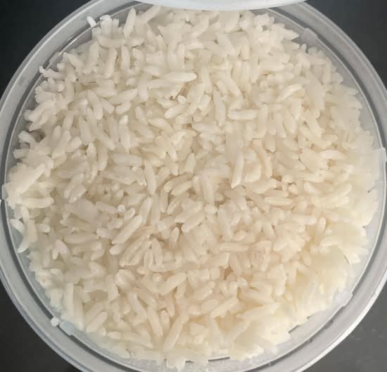 Steamed rice