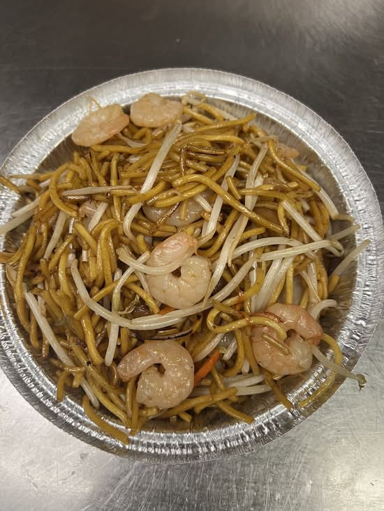 Shrimp or Beef Chow Mein