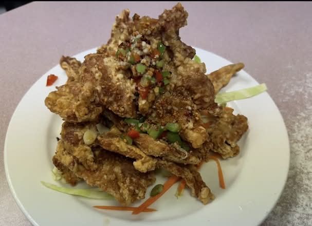 Salt & pepper pork chops (spicy)