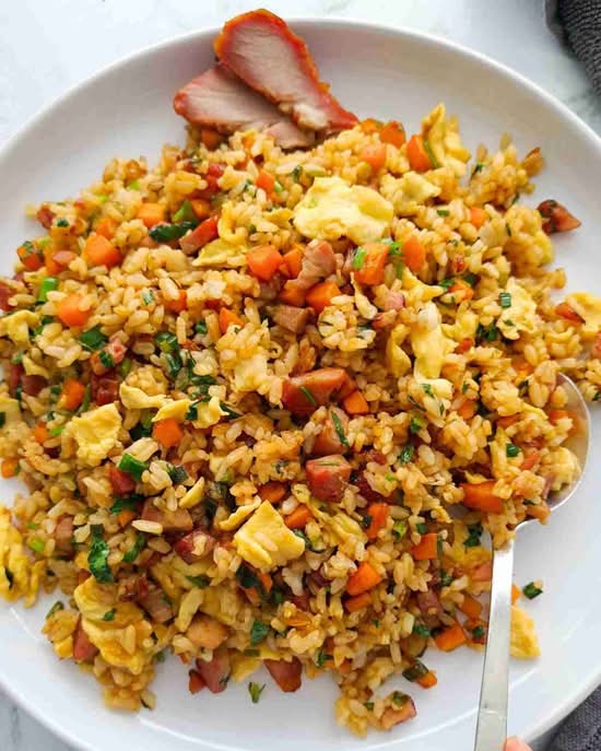 Chicken or B.B.Q. Pork Fried Rice