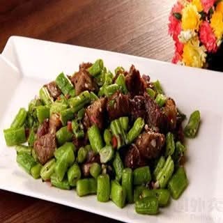 Beef with Chinese Greens