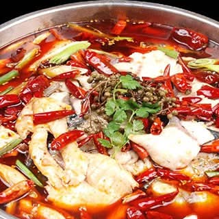 Boiled Fish Fillet in Szechuan Style