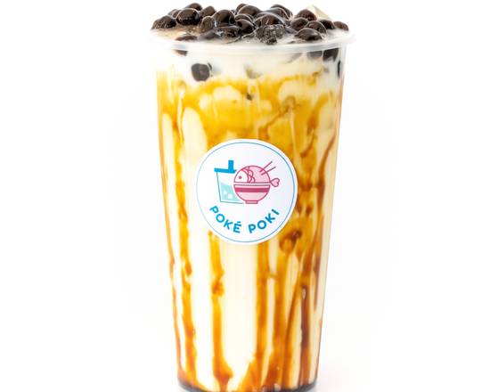 Latté au Sucre Roux avec Perles de Tapioca / Brown Sugar Latte with Tapioca Pearls