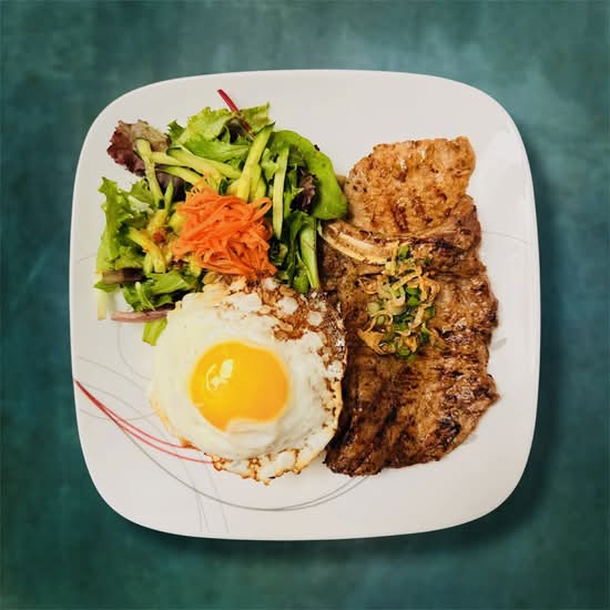 Pork Chop with Rice