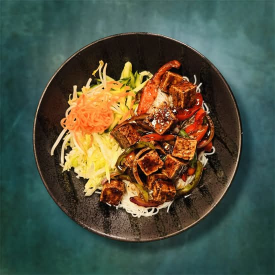 Tofu Noodle Bowl