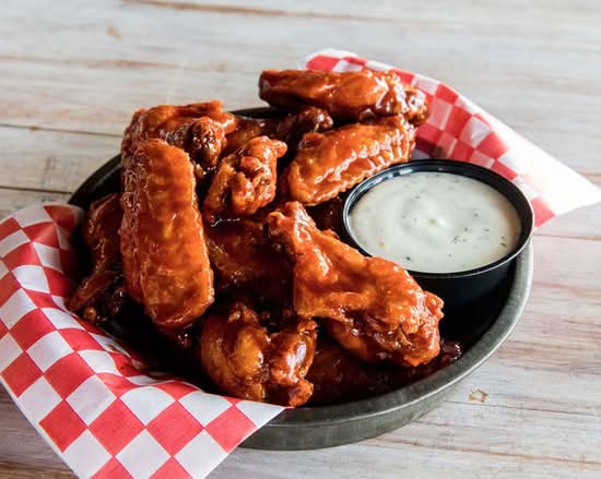 Sauced + Tossed Chicken Wings (2LB)