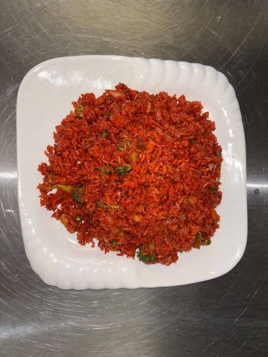 H79. Manchurian Vegetable Fried Rice