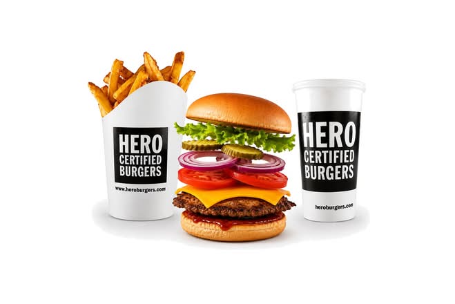 Smashed Burger B.Y.O. Combo